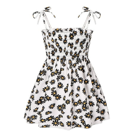 

Girls Kids Floral Dress Daisy Baby Beach Slip Dress Toddler Clothes Girls Dress&Skirt Dress Girl