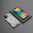thumbnail image 6 of Magnetic Case for iPhone 16 Plus, Compatible with Mag-Safe, Classic Hybrid Magnetic Phone Case, Military Grade Drop Protection, Scratch-Resistant Back Rugged Cover for iPhone 16 Plus, Lightgray, 6 of 7