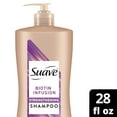 thumbnail image 4 of (4 pack) Suave Professionals Biotin Infusion Shampoo with Pump, Thickening, 28 fl oz, 4 of 13