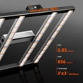 thumbnail image 5 of Spider Farmer SE3000 300W LED Grow Light Dimmable Bluetooth & WiFi Smart APP Control For 3x3FT Grow Tent Indoor Plants, 5 of 6