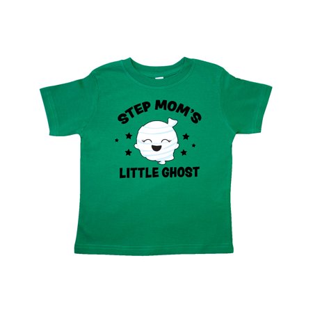 

Inktastic Cute Step Mom s Little Ghost with Stars Gift Toddler Toddler Girl T-Shirt