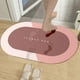 thumbnail image 4 of Diatomaceous Bath Rug Super Absorbent Dry Rubber Backing Non Slip Washable Bathroom Floor Mats Shower Rug For In Front Of Bathtub Shower Room 16x24IN, 4 of 9