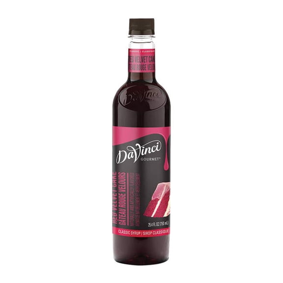 DaVinci Gourmet Red Velvet Syrup PET cs 4/750 ml