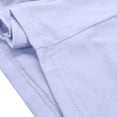 thumbnail image 2 of Defitshape Men's 2025 Blouse Button Henley Shirt Classic Fall Crew Neck Long Sleeve Winter Cotton Pull On Top White Medium, 2 of 5