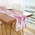 thumbnail image 7 of GZHJMY Flower Pattern Table Runner Machine Washable Polyester Table Runner Rectangle Reversible Dresser Scarves Table Decor 13 x 70 Inch, 7 of 7