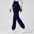thumbnail image 4 of VBVC Women's High Waisted Yoga Joggers , Soft Stretchy Workout Pants For Women , Ladies' Casual Running Gym Trousers with Pockets, *Dark Blue , Large, 4 of 7