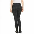 thumbnail image 3 of Dalia Ladies’ Pull-On Knit Pant (Black Plaid, X-Large), 3 of 3