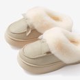 thumbnail image 3 of Casa Invierno Zapatos Plataforma para Mujer Fuzzy Cómodo Con Forro Piel Sintética Suela Goma Interior Y Exterior, 3 of 9