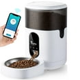 thumbnail image 1 of Intexca 4L WIFI Automatic Pet Feeder with Stainless Steel Bowl For Cat And Dog, 1 of 6