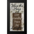 thumbnail image 2 of Phillip, Jamie 14x24 Black Modern Framed Museum Art Print Titled - Heaven, 2 of 5