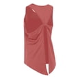 thumbnail image 4 of DuoJiaJ New Sleeveless Loose Training And Fitness Wear For Women With A Beautiful Back And Effect. Wear A Vest And Sports Top Over Yoga Women Workout Tank Tops Red L, 4 of 4
