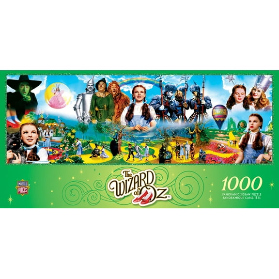 MasterPieces 1000 Piece Jigsaw Puzzle for Adults - Wizard of Oz - 13"x39"