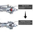 thumbnail image 3 of Wweixi CNC Front Axle For Axial 1/10 RC Car Accessories Replacement Parts Black, 3 of 6