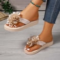thumbnail image 5 of jiaxiM Wedge Flip Flops for Womens Thong Sandals Flexible Slippers with Arch Support for Women Non- Sandals with Arch Support for Woman Tpr Sole Womens Walking Shoes, 5 of 8
