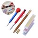 thumbnail image 4 of Regla de corte de portátil Durable para Lápiz de notas cruzadas Agujero Posicionamiento Centro Sacapuntas de bolígrafo para - Fijar 7, 4 of 9