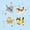 Sky Blue, variant on Manfei Cute Pet Twin Bedding, Cartoon Cup Kitten Bedding Comforter Set, Pink, Pink Reversible, 7pcs