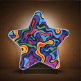 thumbnail image 3 of Star Shaped Energy Saving Night Light Living Room Night Light, Bedroom Night Light, Corridor Night Light, Study Night Light Colored River, 3 of 6