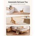 thumbnail image 2 of Juguete láser para gatos ROJECO Auto Random Motion con 3 modos de velocidad, 2 of 8