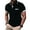 Black, variant on Men's Polo Shirt Lightweight Quick-Dry Short Sleeves Shirt, M-XXL
