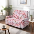 thumbnail image 2 of SCRAWLGOD Cherry Blossom Print Reclining Cover for Pets Washable 2 Seater Recliner Cover with Pockets Anti Scratch Non Slip Reclining Slipcover, 2 of 8