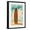 Black Frame, variant on Art.com Point Pleasant Beach, New Jersey - Life is a Beautiful Ride - Surfboard Letterpress Art Print by Lantern Press, Brown Frame Wall Art, 17" x 23"