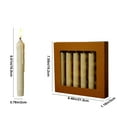 thumbnail image 2 of TopLLC Led Candle Lights Simulate Electronic Candle Tears Yellow Flash Retro Scene Layout Lights Lighting Lamp, 2 of 5