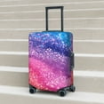 thumbnail image 6 of Yiaed Rainbow Glitter Cute Print Travel Luggage Cover Suitcase Protector Covers Elastic Luggage Anti-scratch(No luggage included）-Large, 6 of 7