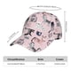 thumbnail image 2 of Fotbe Cat Gorro Clásico de Béisbol, Gorra Ajustable con Broche Snapback, Gorro de Exterior de Algodón Suave, 2 of 6