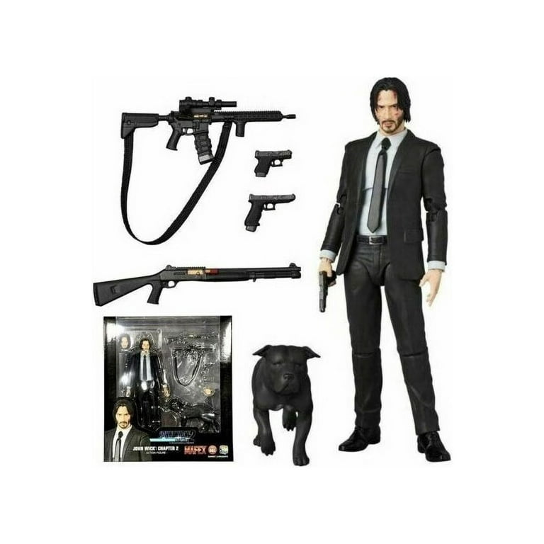 マフェックス No.085 MAFEX JOHN WICK(CHAPTER2) Mafex No. 085 John Wick Chapter 2 PVC Action Figure Toy