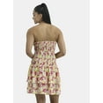 thumbnail image 5 of No Boundaries Smocked Ruffle Dress, Women's, 5 of 5