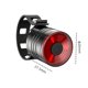 thumbnail image 5 of LED Bike USB Recargable Faro + Juego de luces traseras rojas Luces de advertencia de bicicleta, 5 of 6