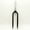 Black, variant on Mosiee Folding Bicycle Fork 20 Inch Aluminum 28.6Mm Steerer Tube 74Mm Spacing V Brake Black