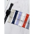 thumbnail image 2 of Correa de silicona para Apple Watch, pulsera de 44mm, 45mm, 49mm, 41mm, 42mm, 40mm, 38mm, 44mm, 45mm, iwatch Ultra series se 3, 4, 5, 6, 7, 8, 2 of 4