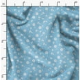 thumbnail image 3 of Soimoi Minky Blue Fabric By the Yard - 56 Inch Wide - Florals, Leaves Print Fabric - Elegant & Beautiful Patterns for Fashion and Home Decor Printed Fabric, 3 of 6