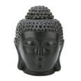 thumbnail image 1 of Buddha Incense Burner,Black Buddha Head Shaped Essential Oil Diffuser Buddha Candle Holder Proven Performance, 1 of 9