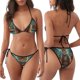 thumbnail image 3 of Fotbe Pond Meditating Tiger Traje de Baño para Mujer de Dos Piezas – Bikini Sexy de Tirantes Tipo Halter con Diseño Triangular, 3 of 6
