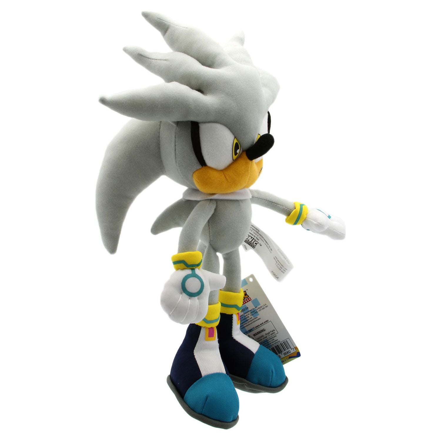 Sonic the hedgehog silver plush online