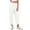 White, variant on Asklazy Womens Loose Wide Leg Pants Casual Elastic Waisted Casual Pants with Pockets