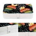 thumbnail image 4 of Sea Slug Earring Organizer Holder Jewelry Stand, PU Leather with Removable Compartment, Portable, 4 of 6