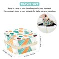 thumbnail image 5 of Easter Travel Portable Square Jewelry Display and Decorative Box with Bracelet Holder - Ideal for Rings, Earrings, Necklaces, Bracelets, and More - Suitable for Girls and Women, 5 of 6