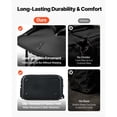 thumbnail image 5 of KFFKFF 13-Inch Tool Bag with 33 Pockets, Open Top Design, Durable Plastic Base, Adjustable Shoulder Strap, Portable Organizer for Electrical Maintenance, DIY Projects, and Jobsite Applications, 5 of 9