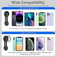 thumbnail image 5 of Magnetic Laptop Stand, Camera Continuity Compatible with MagSafe, Adjustable Extension Side for iPhone 14, 13,12 - Black, 5 of 5