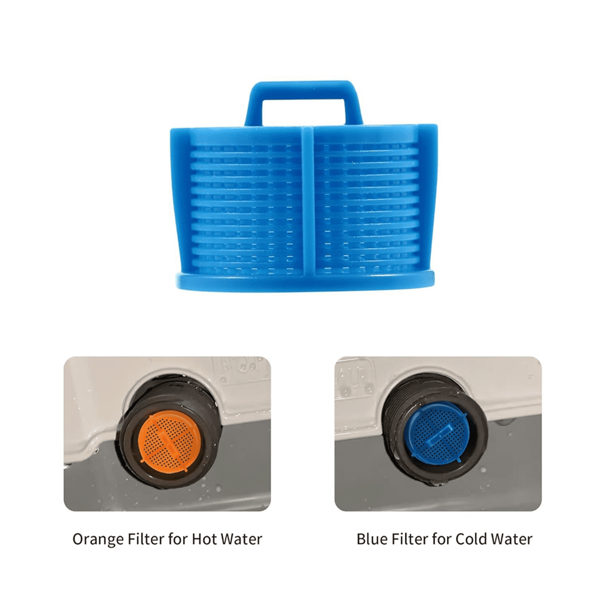 8pcs AGM73269501 Washer Water Inlet Valve Filter Screen