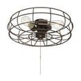 thumbnail image 4 of Trade Winds 3-Light Fan Light Kit in Oil Rubbed Bronze, 4 of 5
