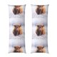 thumbnail image 1 of Balery Cow Funda Protectora para Almohada Corporal de Algodón Hipoalergénico con Cierre(55 x 21 pulgadas), Almohadas No Incluidas, 1 of 7