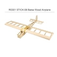 thumbnail image 4 of R03 STICK-06 AvióN 580 mm Envergadura Balsa Madera DIY AvióN EléCtrico RC Juguete VersióN Sin Ensamblar Conjunto Completo, 4 of 10