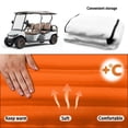 thumbnail image 5 of Bulopur Orange Golf Cart Seat Covers Club Car 2 Person Seats Washable Golf Cart Towel Seat Compatible with EZGO, Yamaha, Club Car, 5 of 8