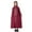Red*, variant on RUTAYY Children Girls Dress Embroidered Hooded Dress Robe Lace Trim Long Sleeve Party Gown with Floral Applique Holiday Chic Dresses