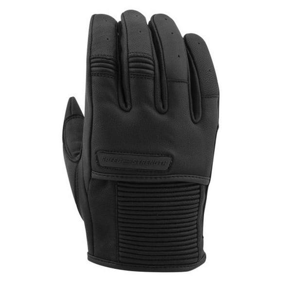 Speed & Strength 880463 Off The Chain Mens Leather Gloves, Black - Extra Large