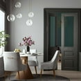 thumbnail image 3 of TOV Furniture Beatrix Pleated Light Grey Velvet Side Chair with Gold Legs, 3 of 8